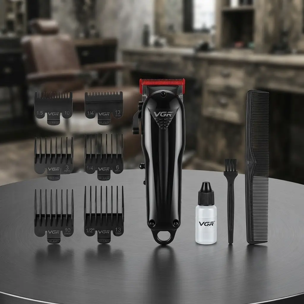HAIR CLIPPER VGR C/6 PEINES Y GUÍAS-CT