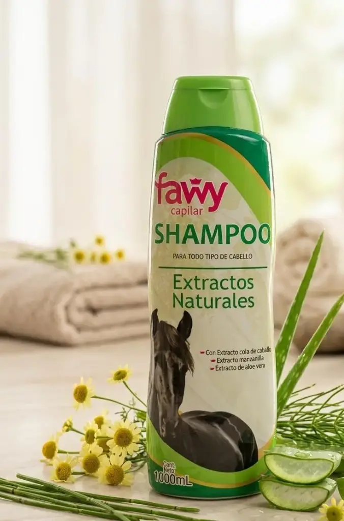 SH. COLA DE CABALLO FAWY VERDE X1000ML-NC ***