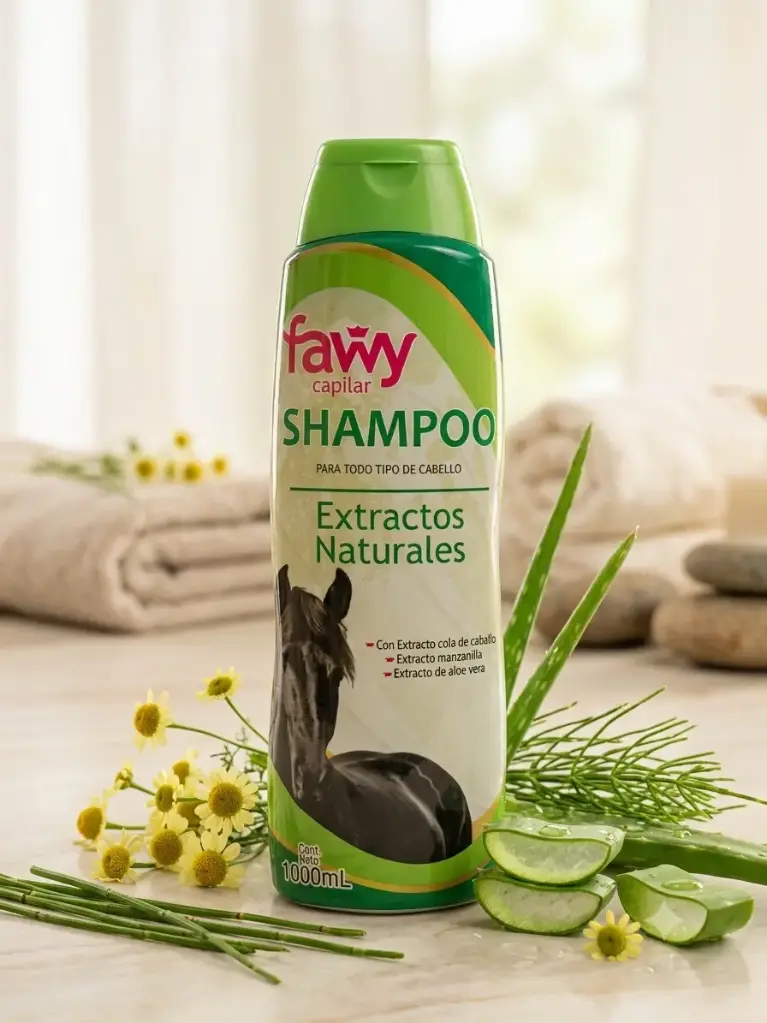 SH. COLA DE CABALLO FAWY VERDE X1000ML-NC ***