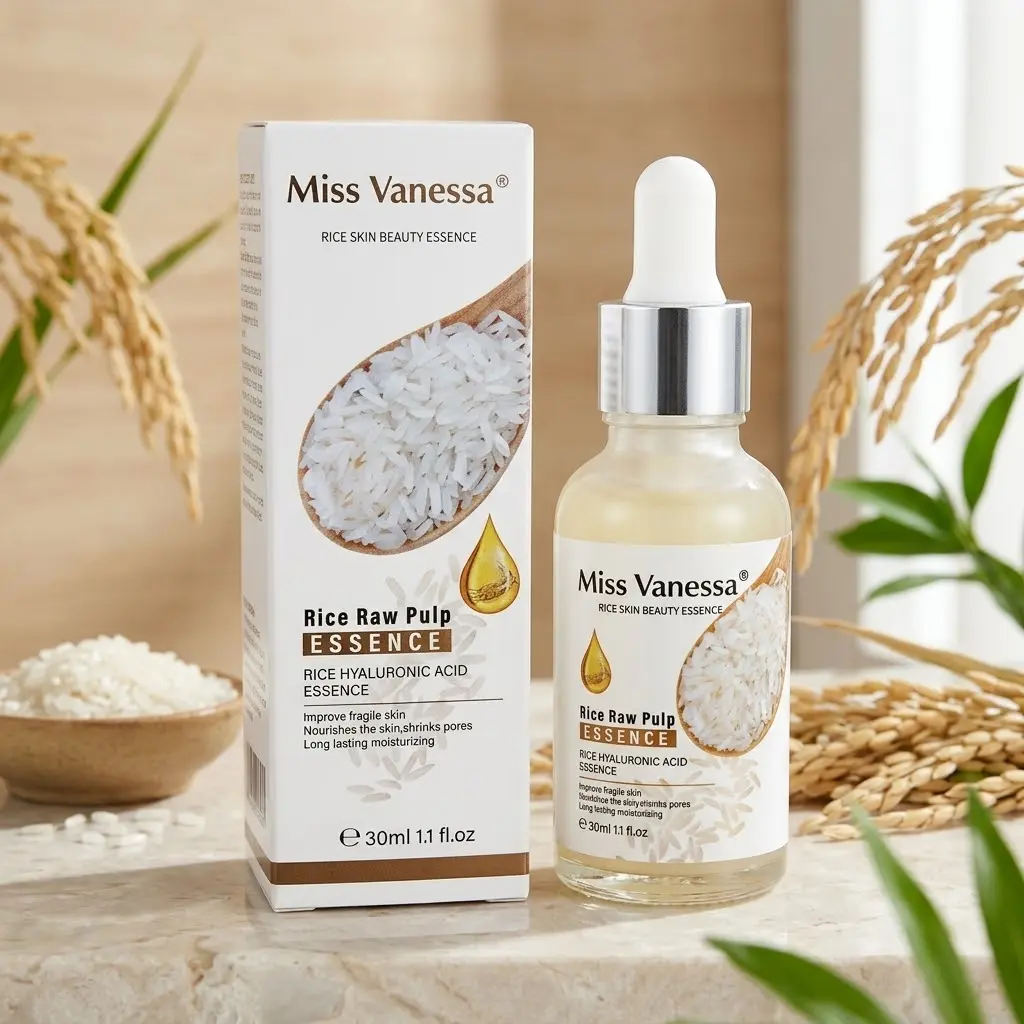 SERUM FACIAL C/ESENCIA DE ARROZ Y ACIDO HIALURONICO-CT
