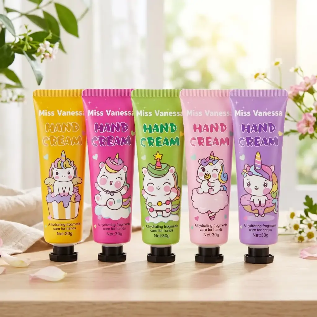 SET CREMAS HIDRATANTES P/MANOS X5PCS-CT
