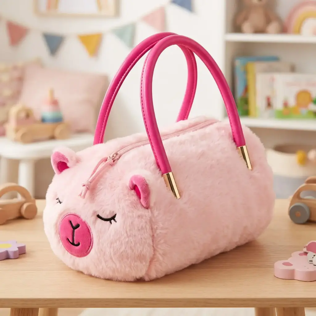 BOLSO PELUCHE CAPIBARA 23CM-CT