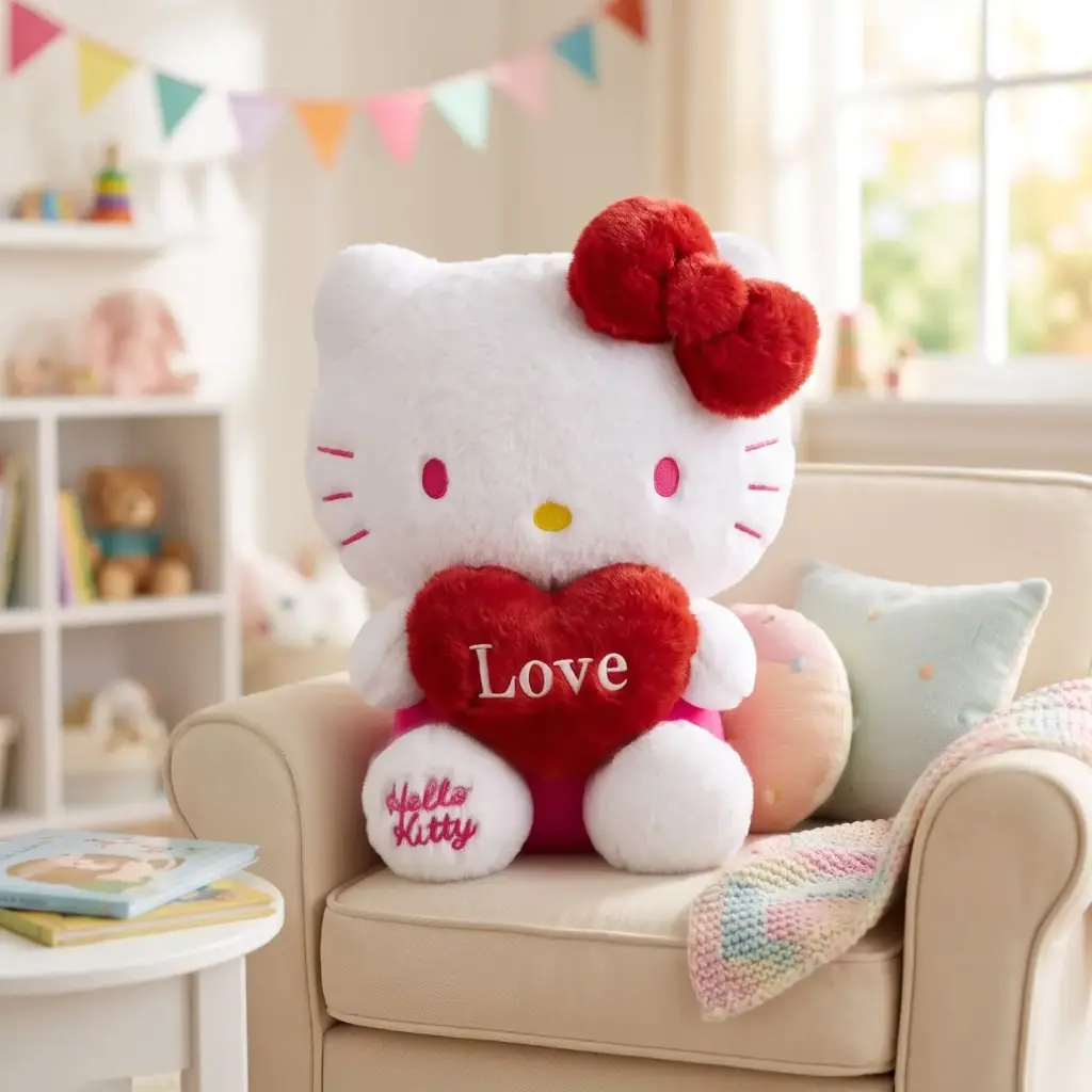 PELUCHE HELLO KITTY 28CM-CT