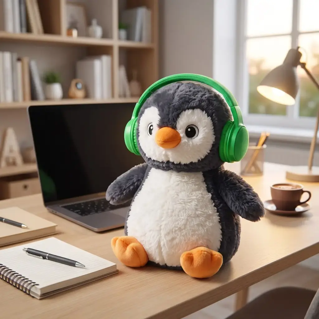 PELUCHE PINGUINO 28CM-CT