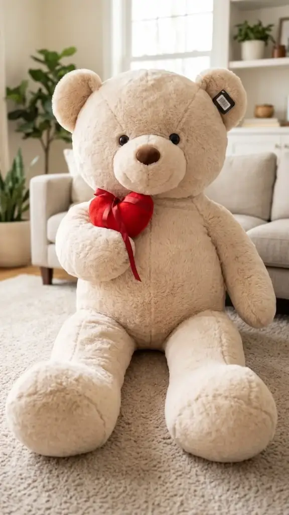 PELUCHE OSO C/ROSAS 115CM-CT