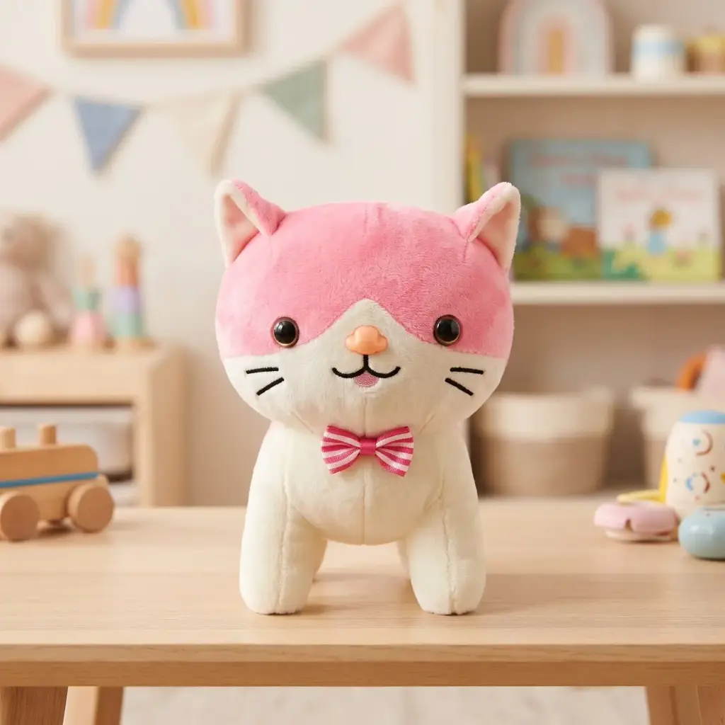 PELUCHE GATO 18CM-CT