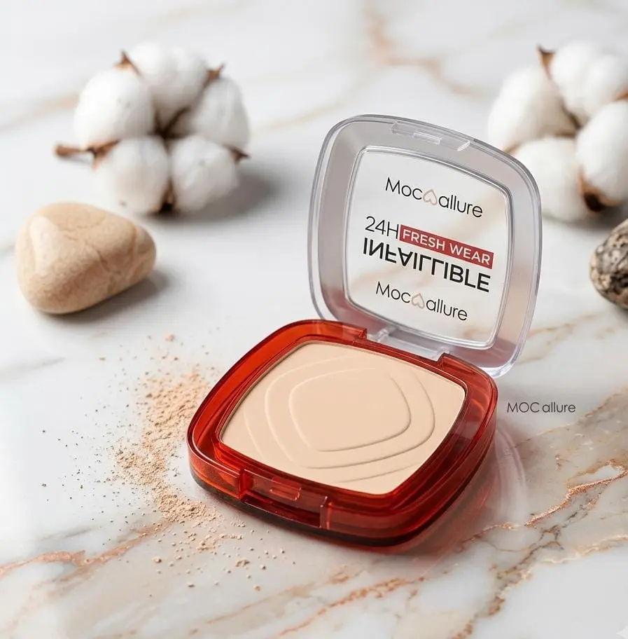 POLVO COMPACTO FACIAL MATIFICANTE DE LARGA DURACION-CT