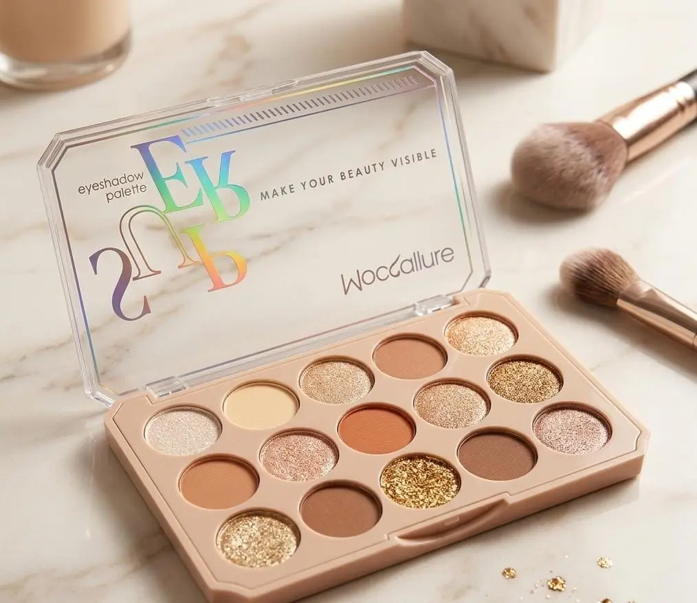 PALETA DE SOMBRAS P/OJOS COMPACTA 15TONOS-CT