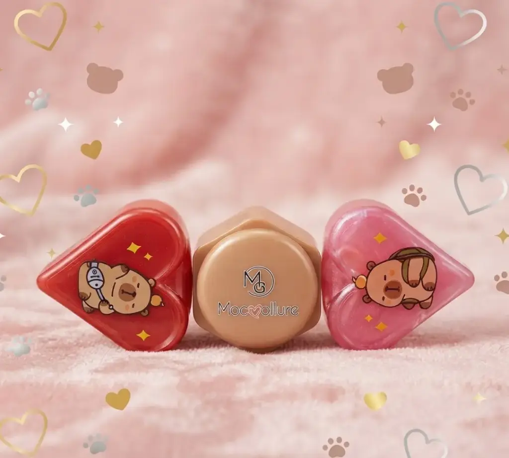 LABIAL EN CREMA C/FORMA DE CORAZONES-CT