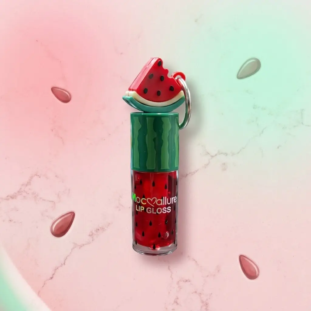 BRILLO LABIAL C/DISEÑO DE SANDIA-CT