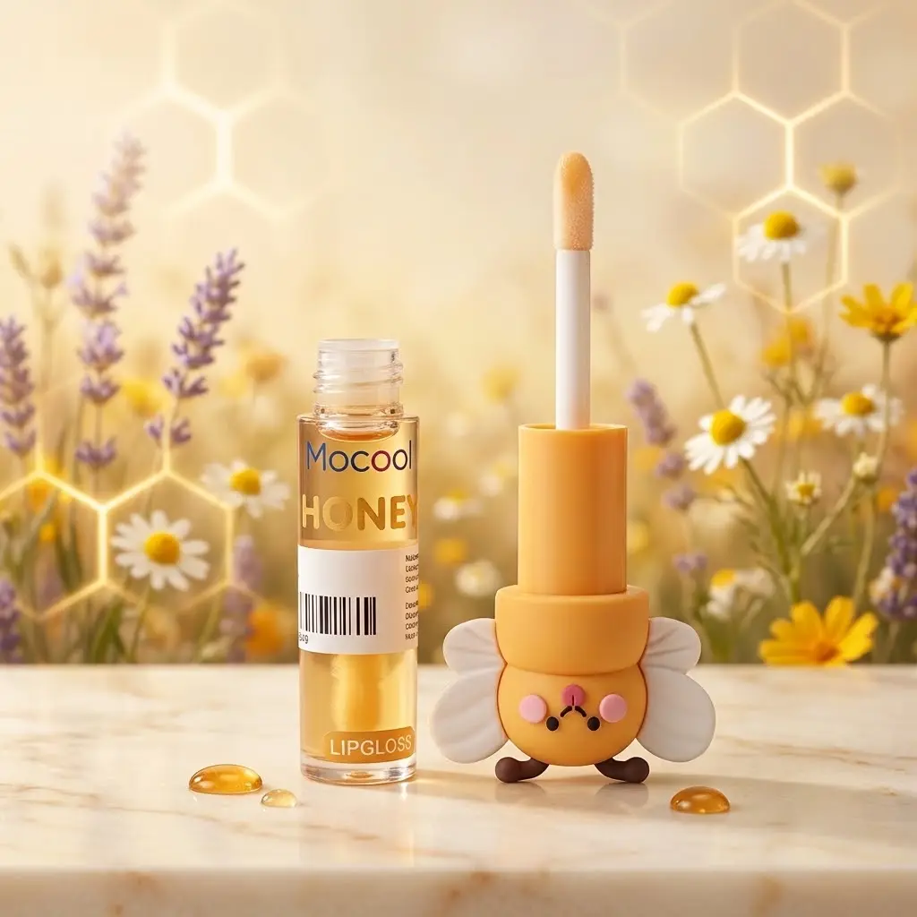 BRILLO LABIAL HIDRATANTE DE MIEL C/DISEÑO DE ABEJITA-CT