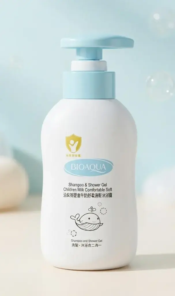 SHAMPOO Y GEL DE BAÑO 2 EN 1 INFANTIL C/PROTEINAS DE LECHE-CT