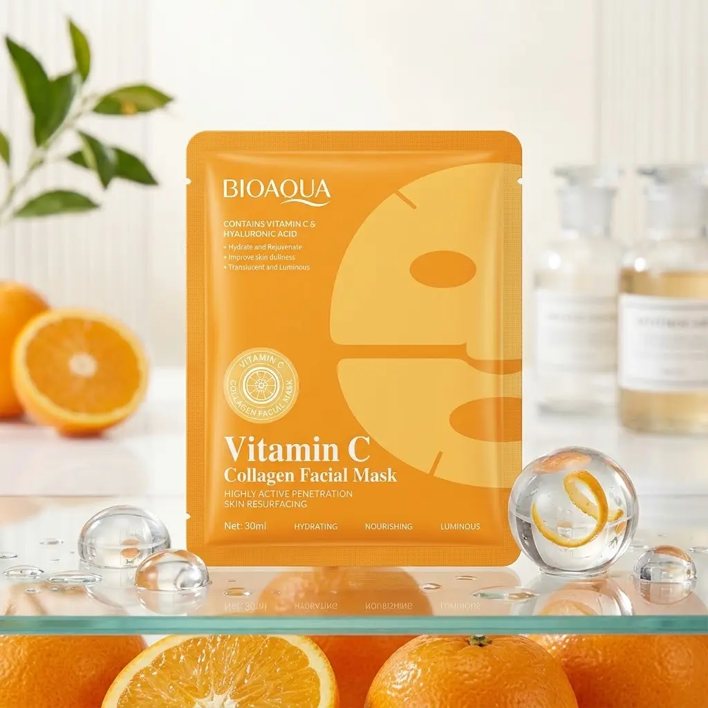 MASCARILLA FACIAL C/VITAMINA C Y COLAGENO-CT