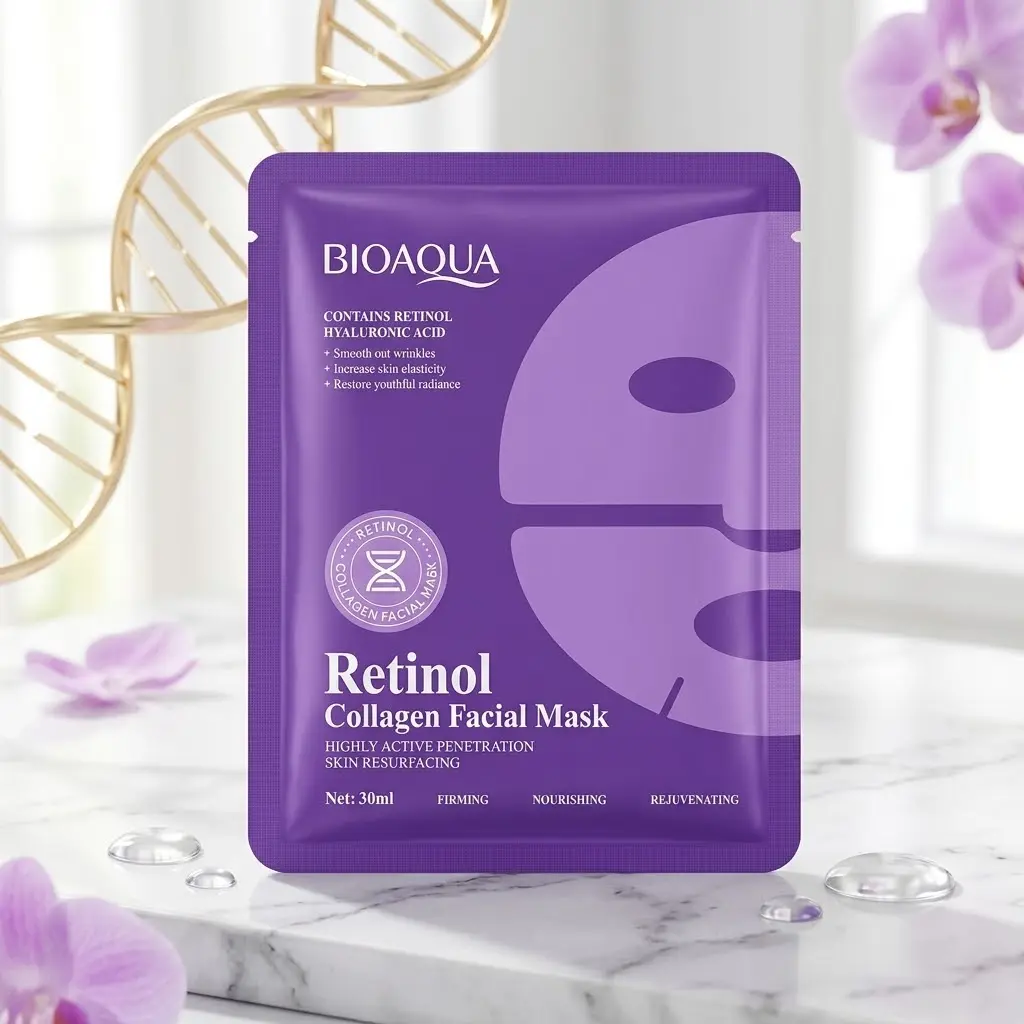 MASCARILLA FACIAL DE RETINOL Y COLAGENO-CT