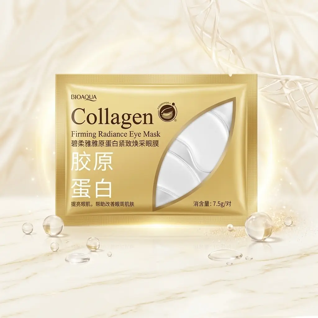 PARCHES DE HIDROGEL P/OJOS REAFIRMANTES E ILUMINADORES DE COLAGENO-CT