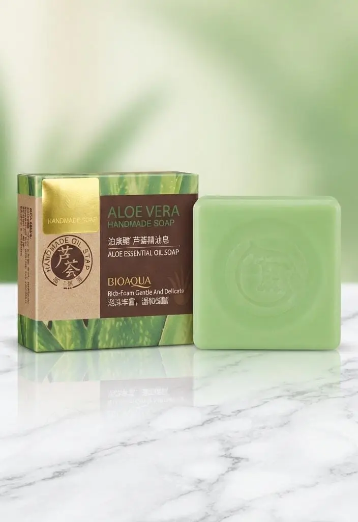 JABON DE BAÑO C/ACEITE ESENCIAL DE ALOE VERA-CT