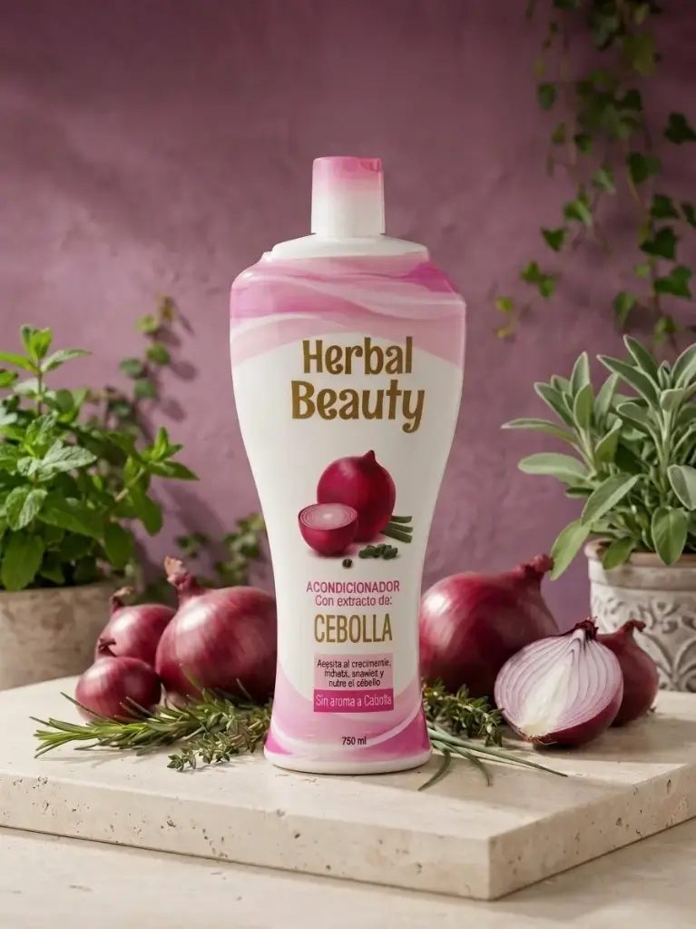 AC. CEBOLLA HERBAL BEAUTY X750ML-NC ///
