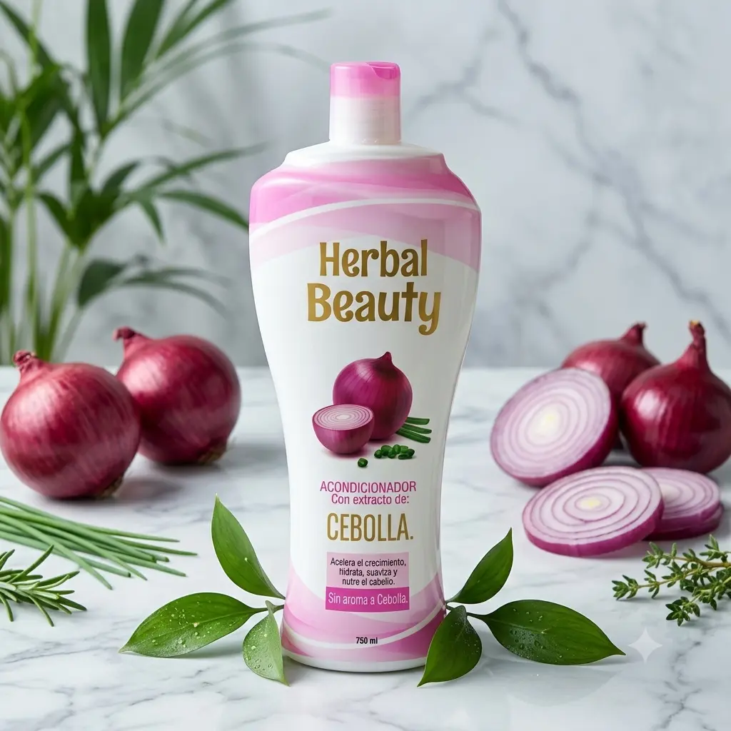 AC. CEBOLLA HERBAL BEAUTY X750ML-NC ///