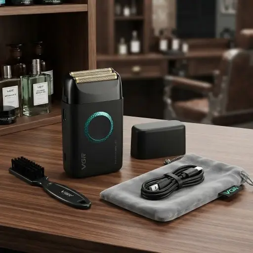 [V-377] RASURADORA PORTATIL VGR RECARGABLE USB-CT