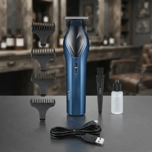 [V-921] TRIMMER PROFESIONAL VGR RECARGABLE USB-CT