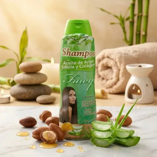 [X1000ML SH. FAWY VERDE ACEITE DE ARGAN, SABILA Y COLAGENO-NC] SH. ACEITE DE ARGAN, SABILA Y COLAGENO FAWY VERDE X1000ML-NC ***