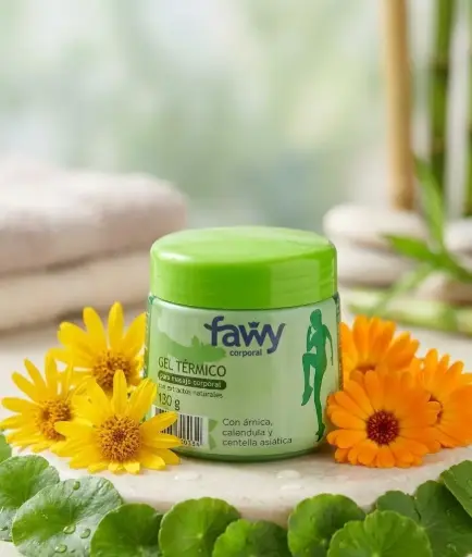 [X130G GEL TERMICO VERDE C/ARNICA, CALENDULA Y CENTELLA ASIATICA FAWY-NC] GEL TERMICO VERDE C/ARNICA, CALENDULA Y CENTELLA ASIATICA FAWY X130G-NC ***