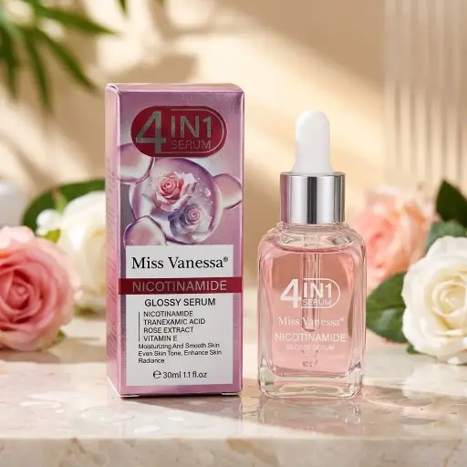 [M7180 (CT#2-6/26-784)] SERUM FACIAL 4 EN 1 C/NICOTINAMIDA Y VITAMINA E-CT
