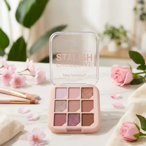 [G3300 (CT#2-6/26-784)] PALETA DE SOMBRAS P/OJOS 9TONOS-CT