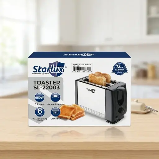 [SL-22003 (CT#7-6/26-854)] TOSTADORA ELECTRICA STARLUX 650W (6 NIVELES)-CT