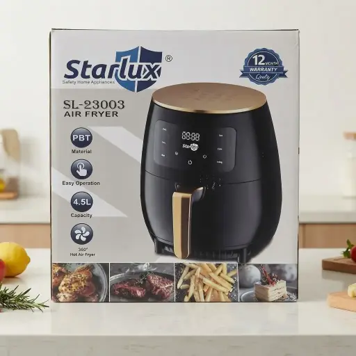 [SL-23003 (CT#7-6/26-854)] FREIDORA DE AIRE 4.5LTS STARLUX-CT