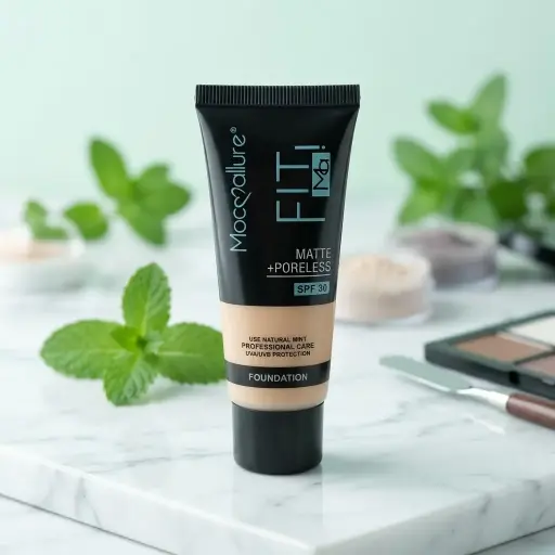 [MOC2437 (CT#10-8/26-978)] BASE P/MAQUILLAJE LIQUIDA MATIFICANTE C/PROTECCION SOLAR-CT