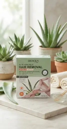 [BQY75208 (CT#10-8/26-978)] SET DE DEPILACION SUAVE C/ALOE VERA-CT