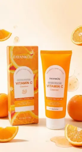[FYK17116 (CT#10-8/26-978)] JABON/LIMPIADOR FACIAL DE VITAMINA-C-CT