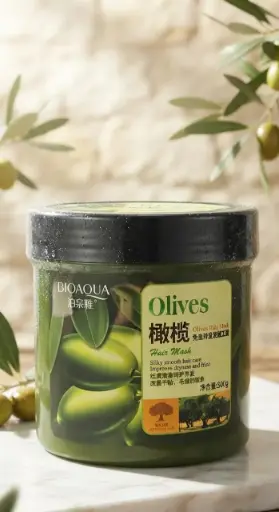 [BQY57706 (CT#10-8/26-978)] MASCARILLA CAPILAR C/EXTRACTO DE OLIVO-CT