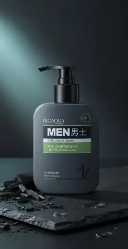 [BQY07476 (CT#10-8/26-978)] LIMPIADOR FACIAL DE CARBON ACTIVO P/HOMBRES-CT