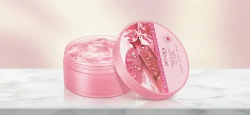 [BQY18519 (CT#10-8/26-978)] GEL HIDRATANTE MULTIFUNCIONAL DE ALOE VERA ROSA-CT