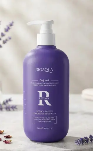 [BQY89960 (CT#10-8/26-978)] GEL DE BAÑO SUAVIZANTE Y AROMATICO C/RETINOL-CT